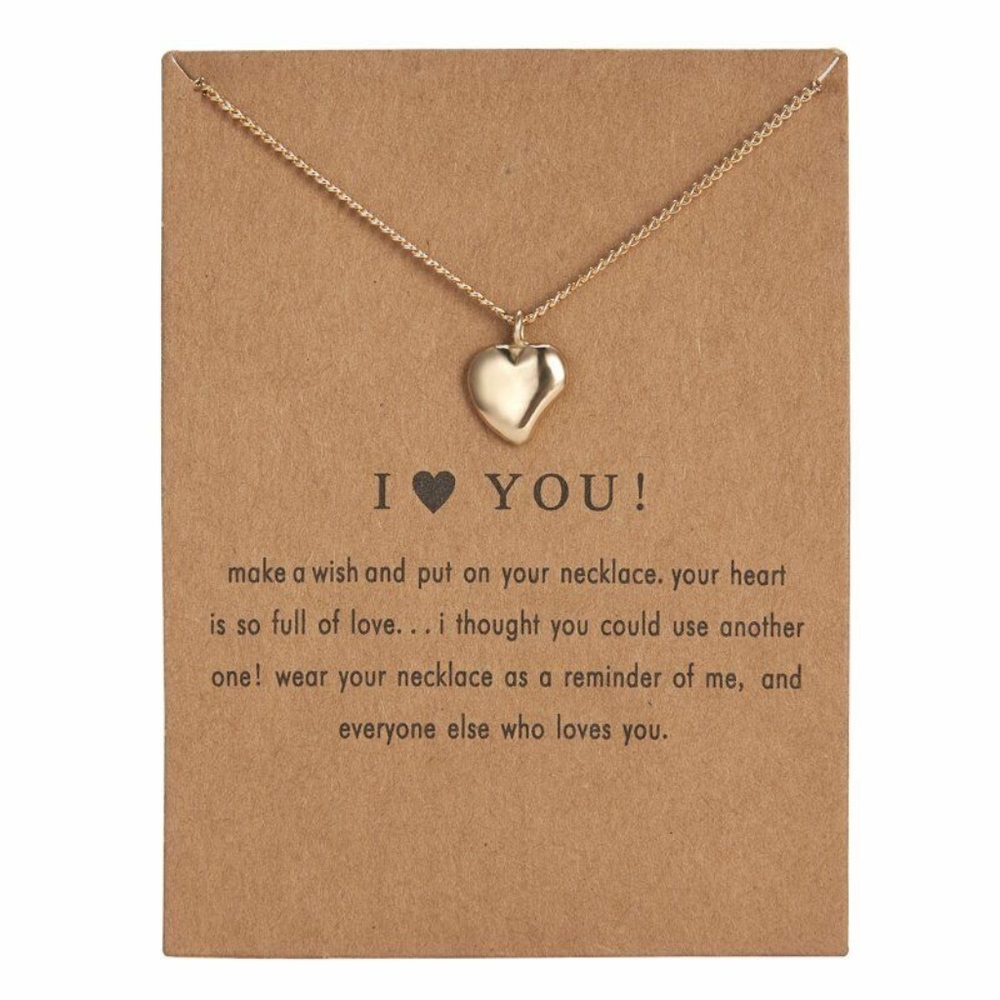 🔥HOT SALE🔥I LOVE YOU   Heart Clavicle Choker